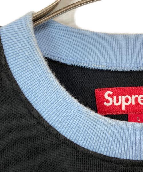 SUPREME（シュプリーム）Supreme (シュプリーム) Split S/S Football Top ブラック サイズ:Lの古着・服飾アイテム