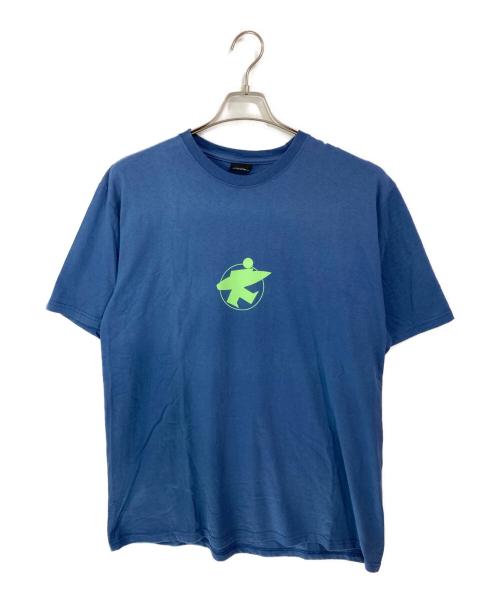 stussy（ステューシー）stussy (ステューシー) SURF STOCK T ブルー サイズ:Lの古着・服飾アイテム