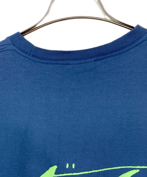 stussy（ステューシー）stussy (ステューシー) SURF STOCK T ブルー サイズ:Lの古着・服飾アイテム
