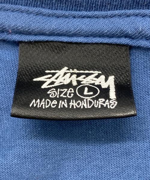 stussy（ステューシー）stussy (ステューシー) SURF STOCK T ブルー サイズ:Lの古着・服飾アイテム
