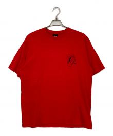 stussy（ステューシー）の古着「FIRE DICE TEE」｜レッド