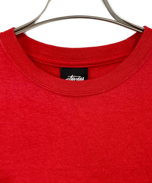 stussy（ステューシー）stussy (ステューシー) FIRE DICE TEE レッド サイズ:Lの古着・服飾アイテム