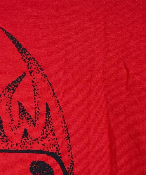 stussy（ステューシー）stussy (ステューシー) FIRE DICE TEE レッド サイズ:Lの古着・服飾アイテム