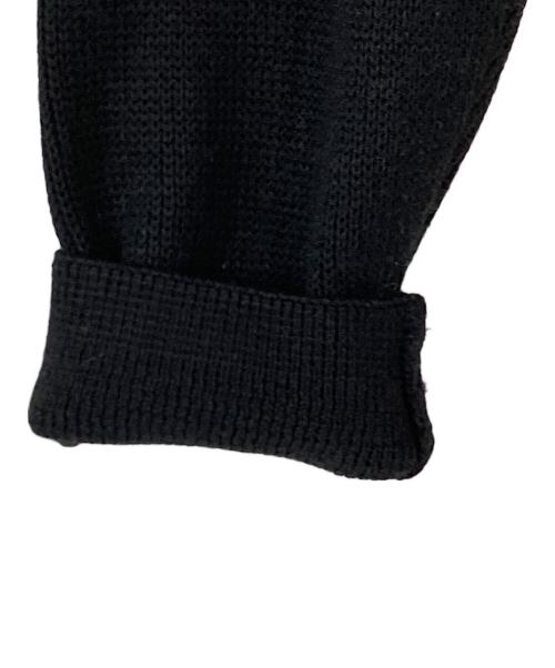 adidas（アディダス）adidas (アディダス) オールブラックス ニット ポロ ブラック サイズ: Freeの古着・服飾アイテム
