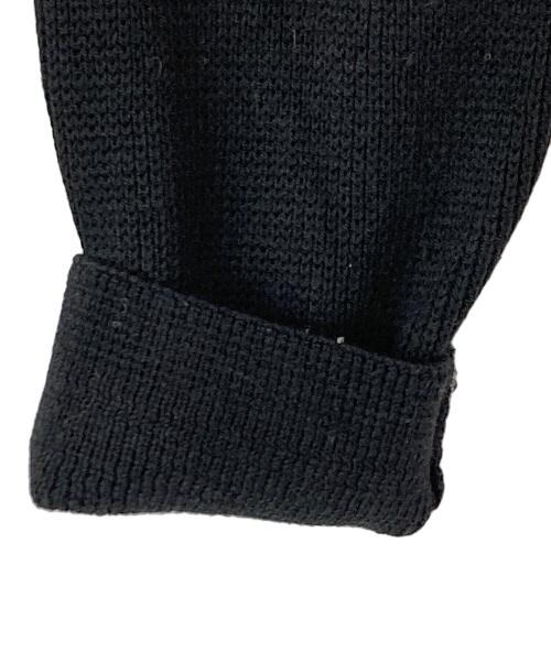 adidas（アディダス）adidas (アディダス) オールブラックス ニット ポロ ブラック サイズ: Freeの古着・服飾アイテム