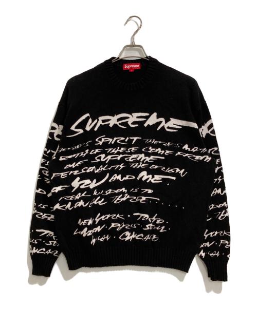 SUPREME（シュプリーム）Supreme (シュプリーム) Futura Sweater ブラック サイズ:Lの古着・服飾アイテム