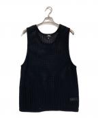 stussyステューシー）の古着「Odyed Mesh Tank」｜ブラック