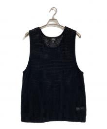 stussy（ステューシー）の古着「Odyed Mesh Tank」｜ブラック