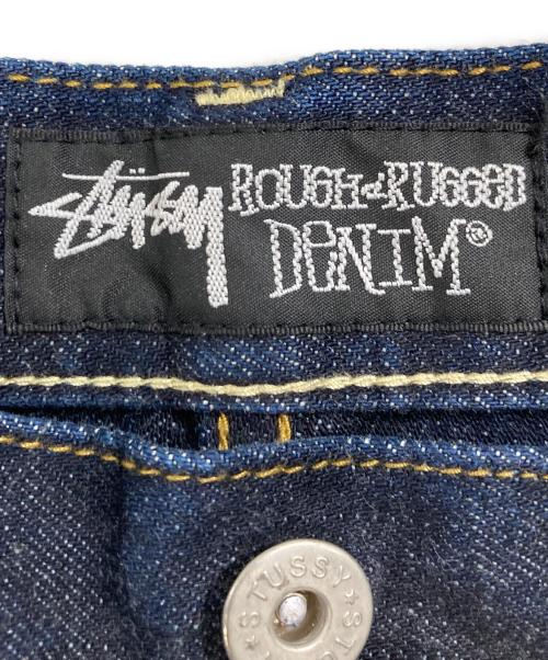 stussy（ステューシー）stussy (ステューシー) プリントデニムパンツ インディゴ サイズ:30の古着・服飾アイテム
