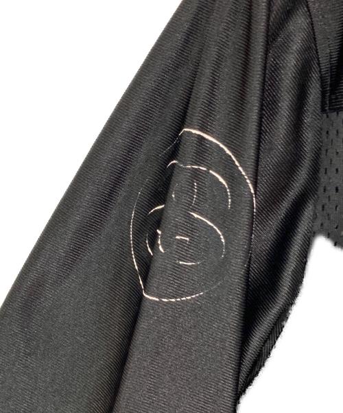 stussy（ステューシー）stussy (ステューシー) メッシュフットボールシャツ ブラック サイズ:Ｍの古着・服飾アイテム
