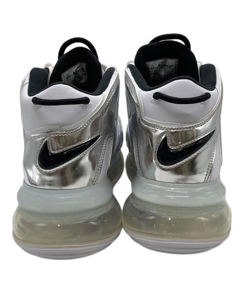 NIKE（ナイキ）NIKE (ナイキ) AIR MORE UPTEMPO 720 CHROME エア モア アップテンポ720 クローム ホワイト×シルバー サイズ:28.5の古着・服飾アイテム