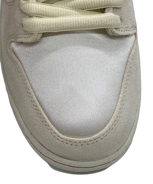 NIKE SB（ナイキエスビー）NIKE SB (ナイキエスビー) SB DUNK LOW PRM ホワイト サイズ:29 未使用品の古着・服飾アイテム