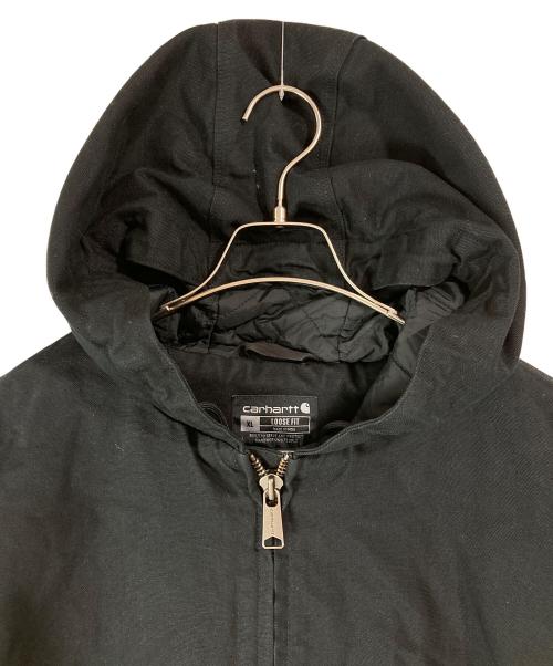 CarHartt（カーハート）CarHartt (カーハート) WASHED DUCK INSULATED ACTIVE JACKET ブラック サイズ:SIZE XLの古着・服飾アイテム