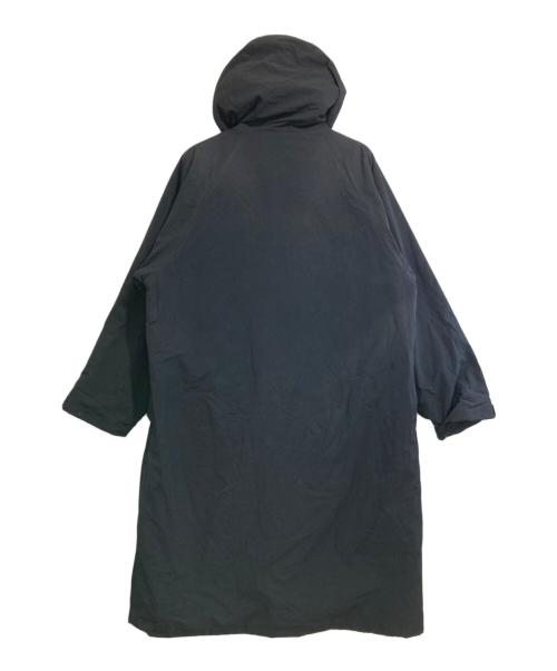 ATON（エイトン）ATON (エイトン) ASAKO NYLON HOODED COAT ブラック サイズ:SIZE 2の古着・服飾アイテム