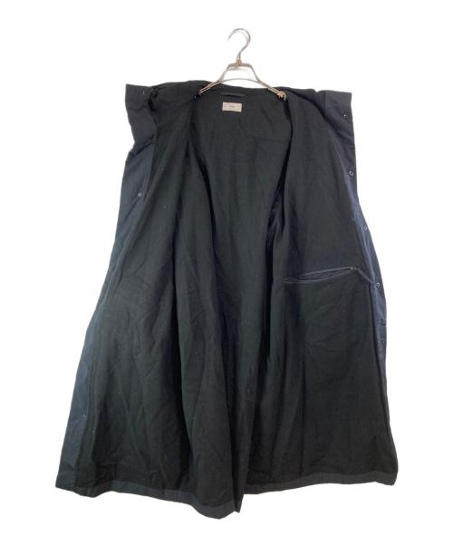ATON（エイトン）ATON (エイトン) ASAKO NYLON HOODED COAT ブラック サイズ:SIZE 2の古着・服飾アイテム