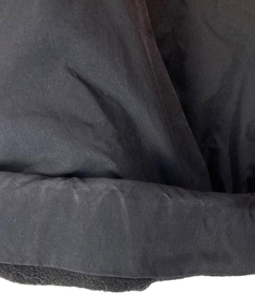 ATON（エイトン）ATON (エイトン) ASAKO NYLON HOODED COAT ブラック サイズ:SIZE 2の古着・服飾アイテム