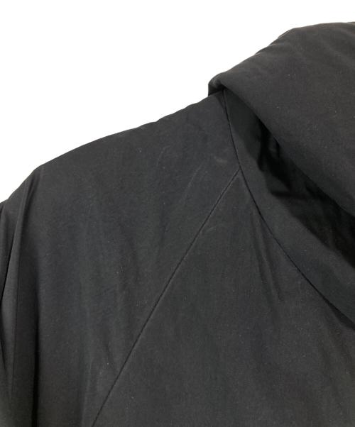 ATON（エイトン）ATON (エイトン) ASAKO NYLON HOODED COAT ブラック サイズ:SIZE 2の古着・服飾アイテム