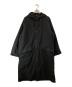 ATON（エイトン）の古着「ASAKO NYLON HOODED COAT」｜ブラック