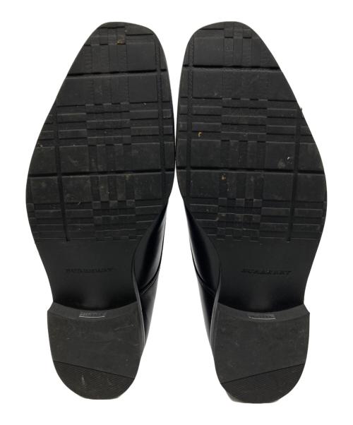 BURBERRY（バーバリー）BURBERRY (バーバリー) プレーントゥシューズ ブラック サイズ:241/2の古着・服飾アイテム