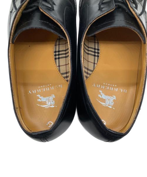 BURBERRY（バーバリー）BURBERRY (バーバリー) プレーントゥシューズ ブラック サイズ:241/2の古着・服飾アイテム