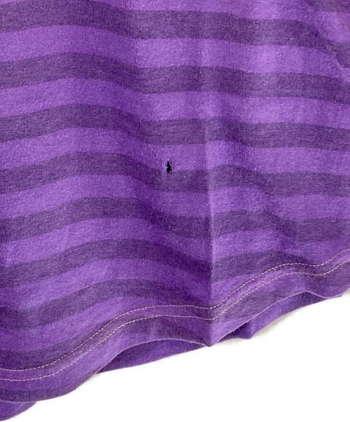 Hysteric Glamour（ヒステリックグラマー）Hysteric Glamour (ヒステリックグラマー) グラデーションボーダーワンピース グレー×パープル サイズ:FREEの古着・服飾アイテム