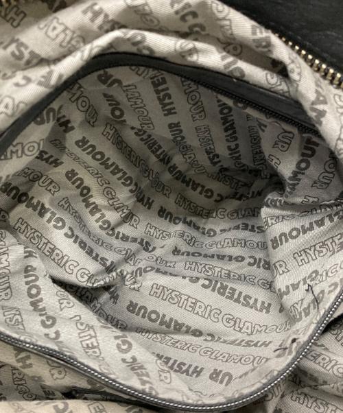 Hysteric Glamour（ヒステリックグラマー）Hysteric Glamour (ヒステリックグラマー) ファックベアレザースタッズトートバッグ ブラックの古着・服飾アイテム