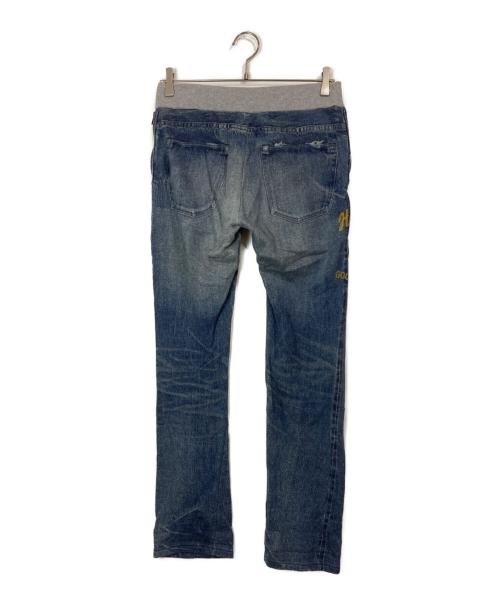 Hysteric Glamour（ヒステリックグラマー）Hysteric Glamour (ヒステリックグラマー) デニム転写スウェットパンツ インディゴ サイズ:FREEの古着・服飾アイテム