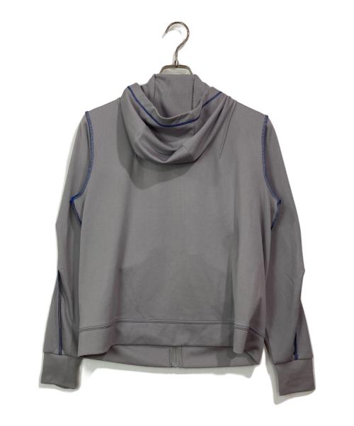 san san gear（サンサンギア）SAN SAN GEAR (サンサンギア) OVERLOCK MESH ZIP-UP グレー サイズ:1の古着・服飾アイテム