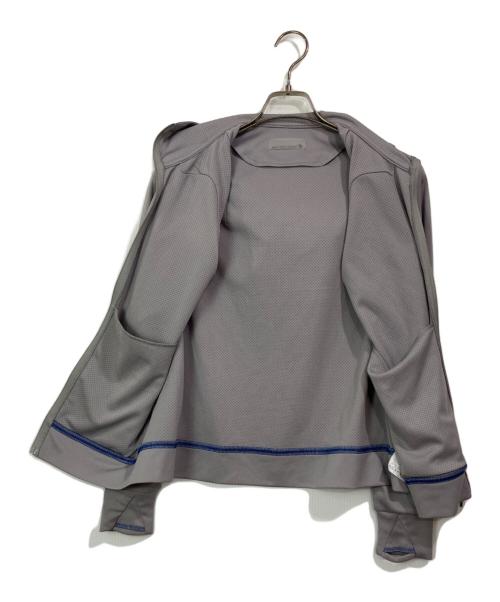 san san gear（サンサンギア）SAN SAN GEAR (サンサンギア) OVERLOCK MESH ZIP-UP グレー サイズ:1の古着・服飾アイテム