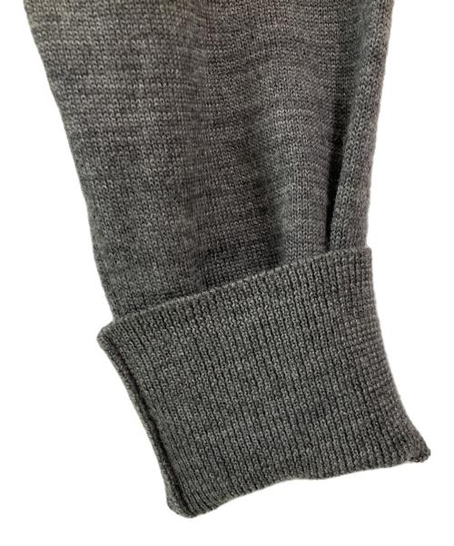 COMME des GARCONS（コムデギャルソン）COMME des GARCONS (コムデギャルソン) 06AW ペルソナ期 レイヤードカーディガン グレー×レッド サイズ:Sの古着・服飾アイテム