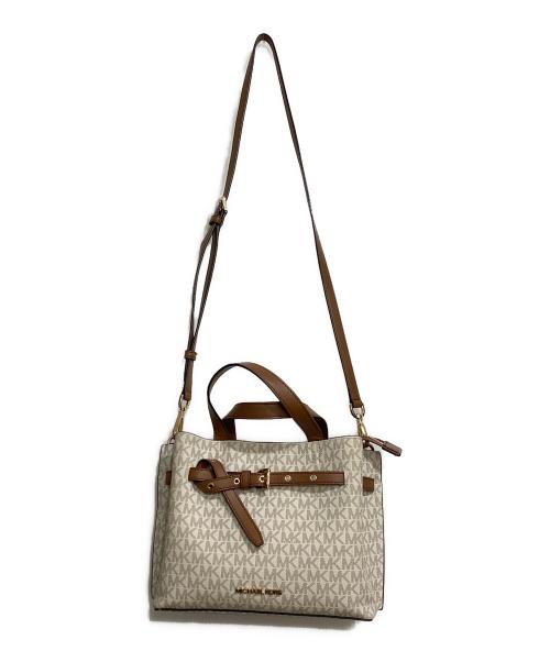 MICHAEL KORS（マイケル・コース）MICHAEL KORS (マイケル・コース) 2WAYバッグ ベージュの古着・服飾アイテム
