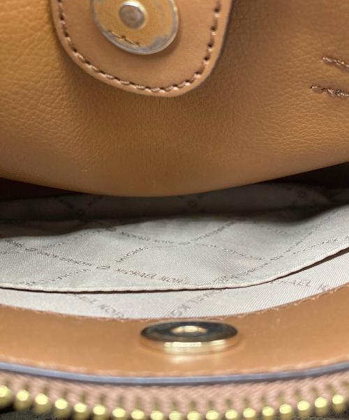 MICHAEL KORS（マイケル・コース）MICHAEL KORS (マイケル・コース) 2WAYバッグ ベージュの古着・服飾アイテム