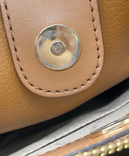 MICHAEL KORS（マイケル・コース）MICHAEL KORS (マイケル・コース) 2WAYバッグ ベージュの古着・服飾アイテム