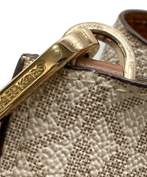 MICHAEL KORS（マイケル・コース）MICHAEL KORS (マイケル・コース) 2WAYバッグ ベージュの古着・服飾アイテム