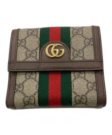 GUCCI（グッチ）の古着「オフィディアスモールウォレット」｜ブラウン