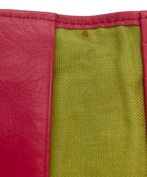 Vivienne Westwood（ヴィヴィアンウエストウッド）Vivienne Westwood (ヴィヴィアンウエストウッド) オーブ刺繍がま口財布 ピンクの古着・服飾アイテム