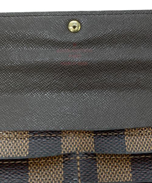 LOUIS VUITTON（ルイ ヴィトン）LOUIS VUITTON (ルイ ヴィトン) 長財布　ポルトフォイユ･サラ　 ブラウンの古着・服飾アイテム