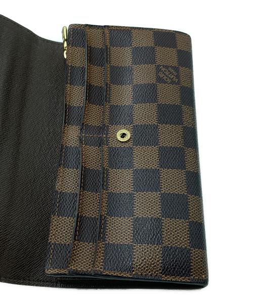 LOUIS VUITTON（ルイ ヴィトン）LOUIS VUITTON (ルイ ヴィトン) 長財布　ポルトフォイユ･サラ　 ブラウンの古着・服飾アイテム