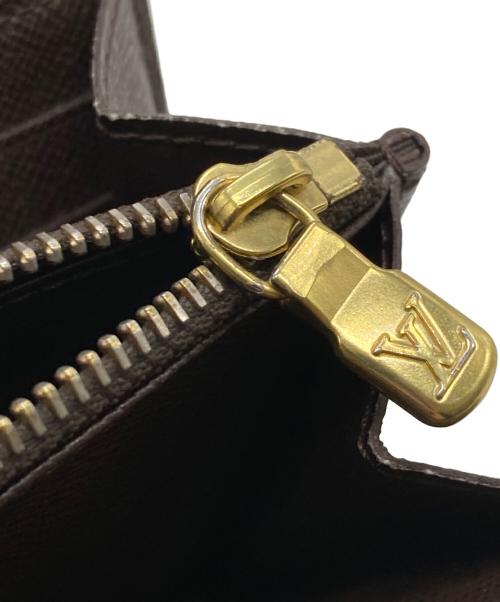 LOUIS VUITTON（ルイ ヴィトン）LOUIS VUITTON (ルイ ヴィトン) 長財布　ポルトフォイユ･サラ　 ブラウンの古着・服飾アイテム