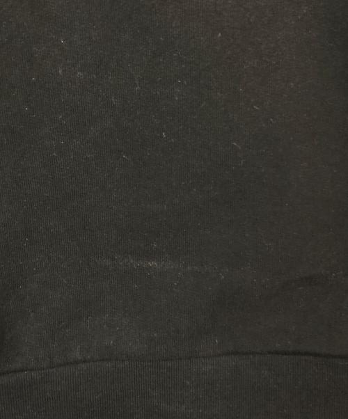 MONCLER（モンクレール）MONCLER (モンクレール) ロゴスウェットシャツ ブラック サイズ:XLの古着・服飾アイテム