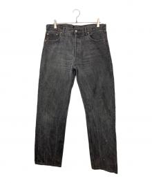 LEVI'S（リーバイス）の古着「後染め501デニムパンツ」｜ブラック