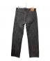 LEVI'S (リーバイス) 後染め501デニムパンツ ブラック サイズ:W36×L32：14000円