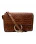 Chloe（クロエ）の古着「フェィショルダーバッグ」｜ブラウン