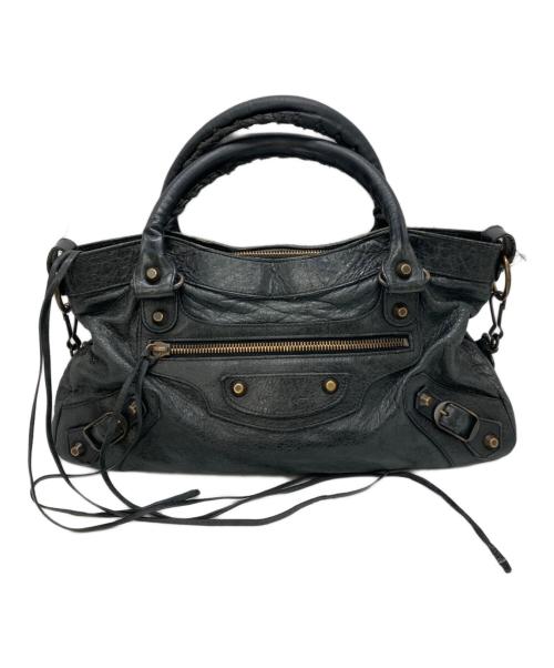 BALENCIAGA（バレンシアガ）BALENCIAGA (バレンシアガ) ハンドバッグ ザファースト ブラックの古着・服飾アイテム