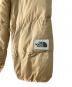 中古・古着 THE NORTH FACE (ザ ノース フェイス) ダウンジャケット ベージュ サイズ:Ｌ：12000円