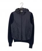 MONCLERモンクレール）の古着「MAGLIONE TRICOT CARDIGAN」｜ネイビー