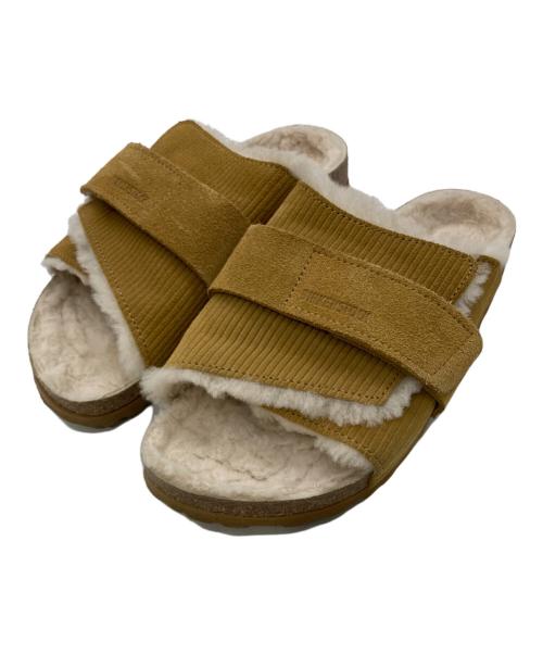 BIRKENSTOCK（ビルケンシュトック）BIRKENSTOCK (ビルケンシュトック) Kyoto Teddy LEVE Corduroy Co ベージュ サイズ:38の古着・服飾アイテム