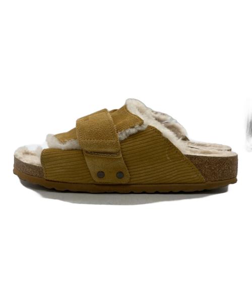 BIRKENSTOCK（ビルケンシュトック）BIRKENSTOCK (ビルケンシュトック) Kyoto Teddy LEVE Corduroy Co ベージュ サイズ:38の古着・服飾アイテム