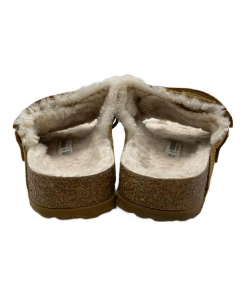 BIRKENSTOCK（ビルケンシュトック）BIRKENSTOCK (ビルケンシュトック) Kyoto Teddy LEVE Corduroy Co ベージュ サイズ:38の古着・服飾アイテム