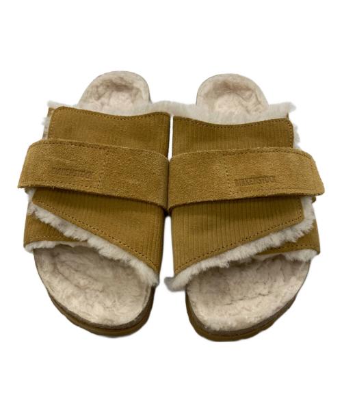 BIRKENSTOCK（ビルケンシュトック）BIRKENSTOCK (ビルケンシュトック) Kyoto Teddy LEVE Corduroy Co ベージュ サイズ:38の古着・服飾アイテム